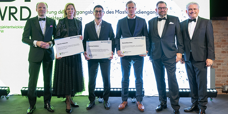 EBZ Business School zeichnet herausragende Absolventen bei B!WRD-Gala 2025 aus